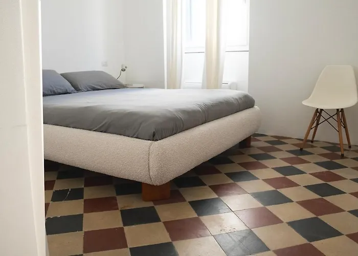 Apartment Design Loft In The Heart Of -bright For 4 Olbia